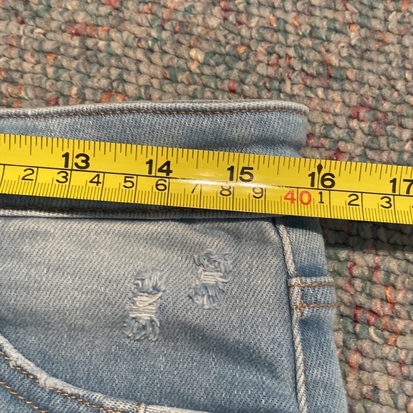 NWOT KANCAN size large raw edge shorts - Picture 8 of 9